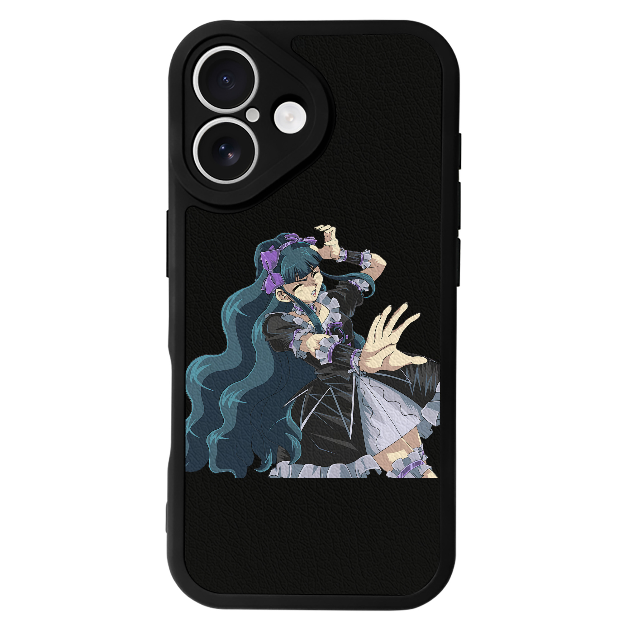 （画像用） 遊☆戯☆王 Yu-Gi-Oh! 【iPhone 16シリーズ対応】シリコンスマホケース（レザー調） 材質：シリコン